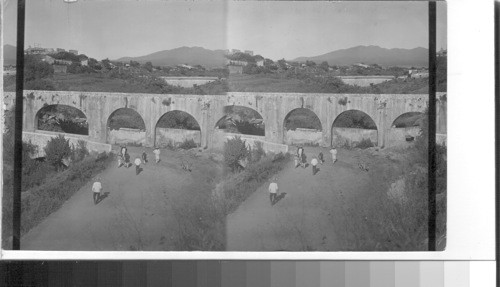 Aqueduct and Bridge, Cuernavaca. Mexico