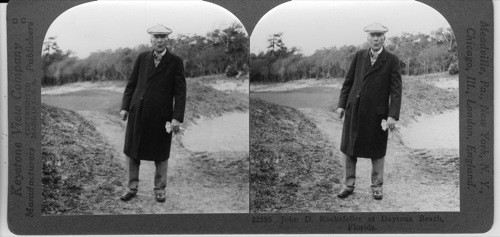 John D. Rockefeller at Daytona Beach, Florida