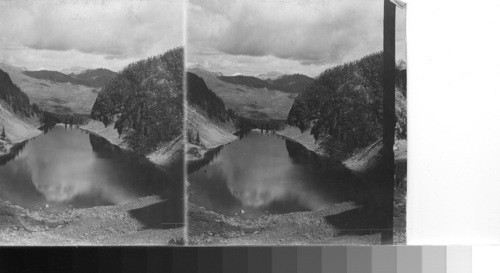 Lake Agnes, Lake in the Clouds, Canadian Rockies, Canada (Alberta). (Rocky Mt. Nat. Park. Misc.)