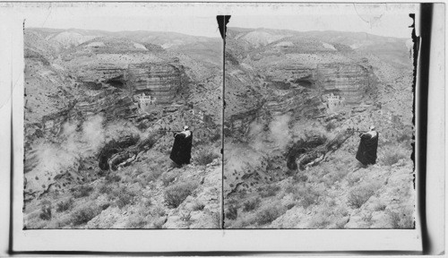 Gorge of Brook Cherith anbd Elijah Convent, Palestine