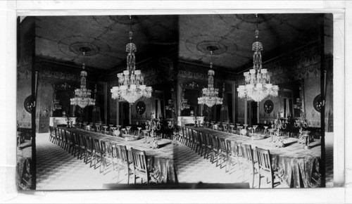 State Dining Room, Executive Mansion, Wash.D.C