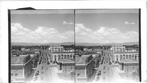 Virginia St., Reno, Nevada, North from Riverside Hotel