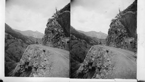 The Toll Road to Ouray. Colo