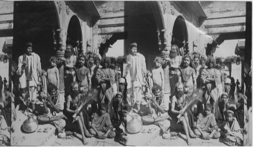 Hindoo Monks Bombay India