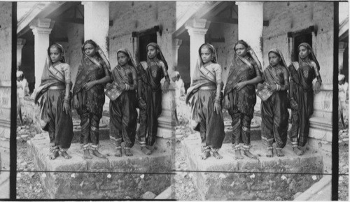 The sweet maidens of Bombay India