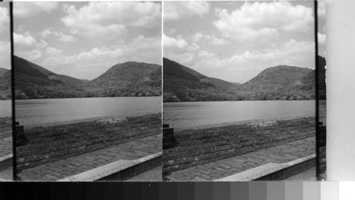 Horseshoe curve from Altoona, Water Shed, Penna