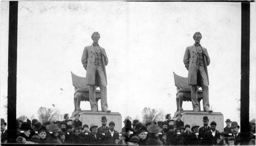 Unveiling Lincoln Statue, Lincoln Park, Chicago, Ill