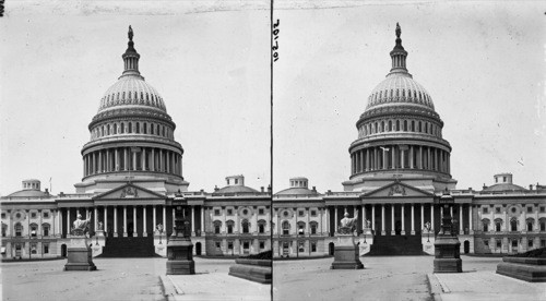 The Capitol, Central Dome and Entrances, Wash., D.C