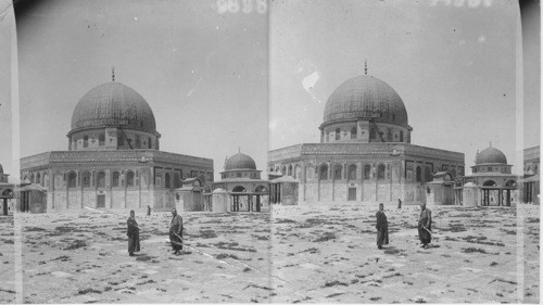 Mosque of Omar, Jerusalem. Palestine