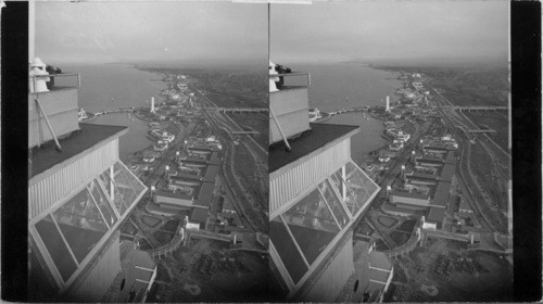 South from Sky Ride Tower, Century of Progress, 1933