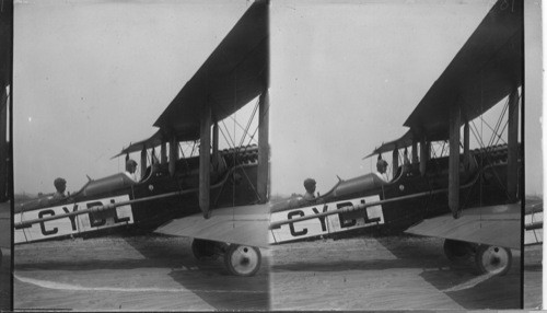 D.H.4B Airplane - same type as used in U.S. Mail Service, Ontario