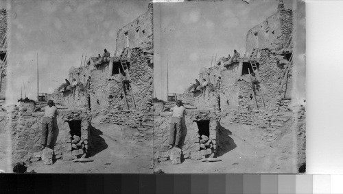 A Hopi Indian Home, Arizona