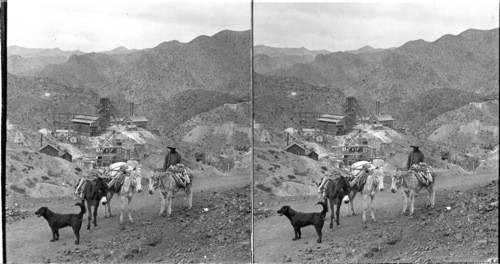 The Detroit Copper Company's concentration in the copper hills of Morenci. Ariz