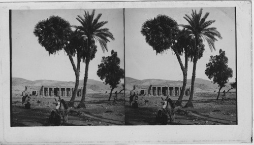 General view of the Temple of Sethos at Karnak, Thebes Looking northwest, Egypt