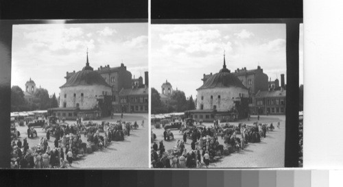 Market at Viipuri, Finland