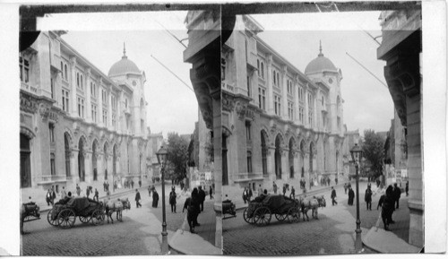 Turkey’s main Post Office, Stamboul. (semi-European in design) Turkey