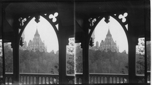 Library Wing of Parliament Building. Ottawa. Can