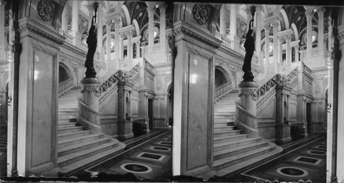 Grand Staircase, Library of Congress, Washington