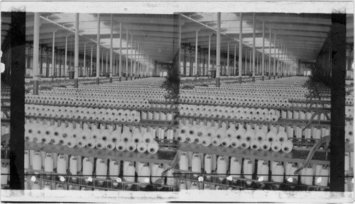 Cotton is King, Spinning Room, Fall River, Mass