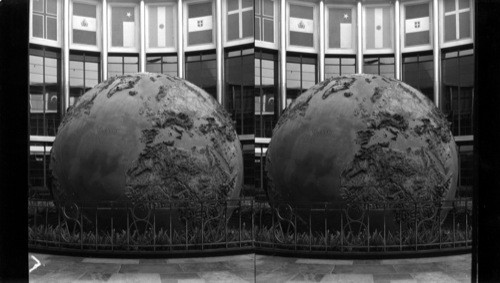 A Globe at the Ford Exhibit, Century of Progress