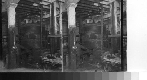 Cooker for linseed in Alberta, Linseed Oil Co. Medicine Hat, Canada