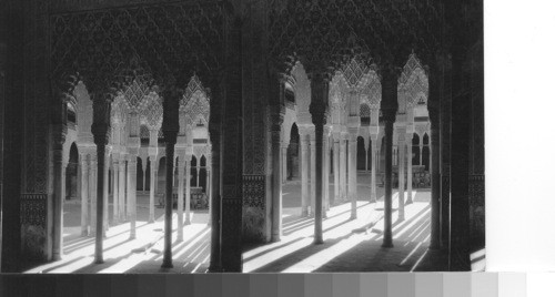 Court of the Lions, Alhambra. Granada