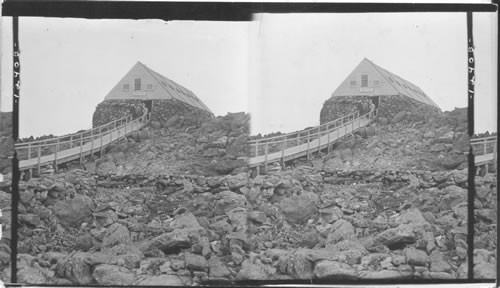 The Tip Top House. Summit of Mt. Washington. N. H