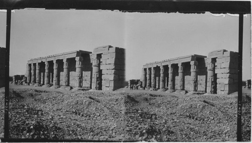 Temple of Sethos, at Thebes, Egypt, Kurna