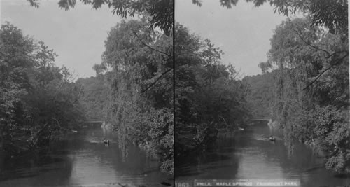 Maple Springs. Fairmount Park, Philadelphia, Penna