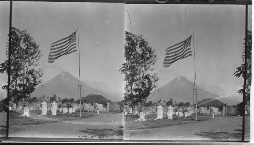 Mayou Volcano and Old Glory, Philippine