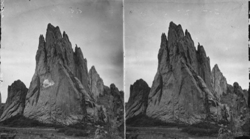 Gateway Rocks. Garden of the Gods, Colorado