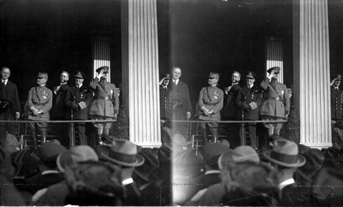 Kansas City, Mo. American Legion Convention [high ranking military officers, French, English, & American]