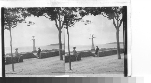 Monument to first American soldiers landing in France, St. Nazaire