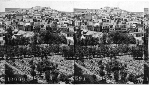 The Thriving Christian town of Zahleh in the Lebanon Mts. Syria