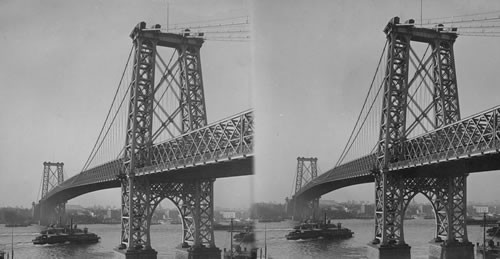 New Williamsburg Bridge, East River, New York