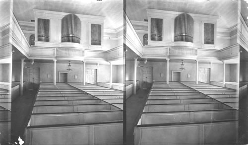 Interior of Christ Church. Alexandria. VA