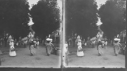 Natives bringing their wares to market, Christiansed [Christiansted], St. Croix. W.I