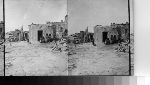 Hopi Indian Home. Arizona