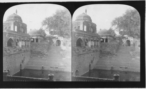 The sacred tank, Delhi, India