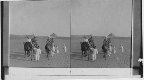 Crossing the Libyan desert from Sakkara, Egypt