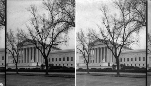 Supreme Court of the United States. A Temple of Justice, the Home of the Supreme Court of the United States, Washington D.C