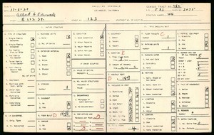 WPA household census for 123 EAST 112TH STREET, Los Angeles County