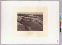 Geyser, Ruby Valley [Nevada.] [Man at edge of pool]