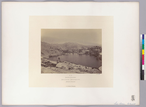 Lake Marian, E. Humboldt. [East Humboldt Mountains]