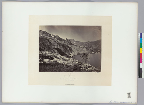 Lake Marian in the summit of E. Humbolds. [East Humboldt Mountains]