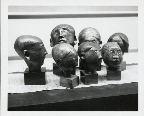 Ceramic heads, Scripps College