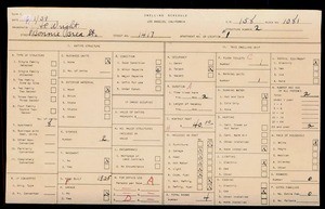 WPA household census for 1417 S BONNIE BRAE, Los Angeles