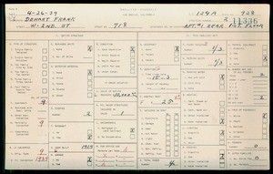 WPA household census for 718 W 2ND ST, Los Angeles