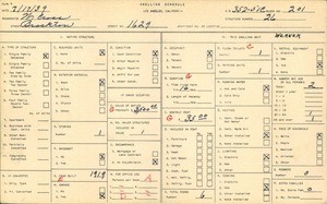 WPA household census for 1629 BROCKTON AVE, Los Angeles