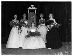 University of California, Los Angeles Homecoming Queen and Court, 1951